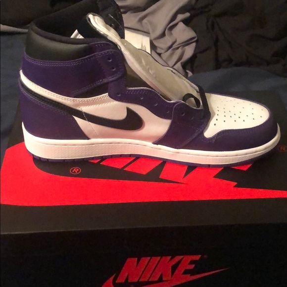 Jordan 1 High Court Purple - Picture 4 of 8